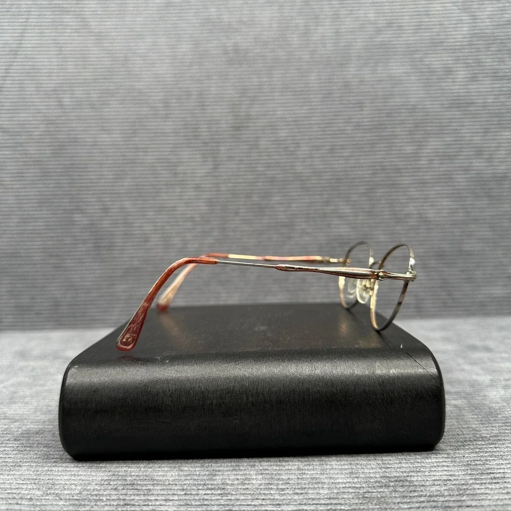 Sophia Loren Zyloware M80 Gold Oval Y2K Eyeglasses Frames Vintage Womens Vtg